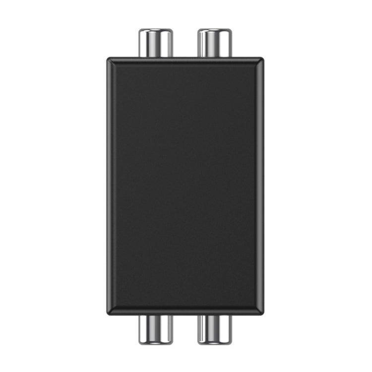 RCA Audio Ground Loop Isolatore Riduttore di rumore anti-interferenza Elimina il suono corrente Ricevitore Bluetooth, Square, Ellipse RCA Audio Ground Loop Isolatore Riduttore di rumore anti-interferenza Elimina il suono corrente Ricevitore Bluetooth, Square, Ellipse